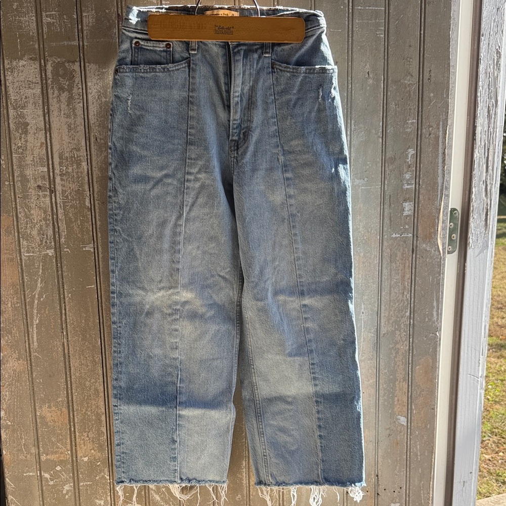 Abercrombie & Fitch High Rise Women Jeans - Light Blue